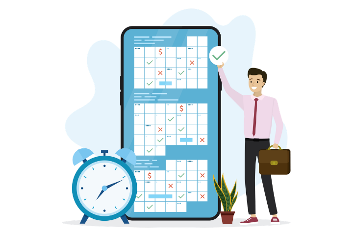 electronic timesheet app